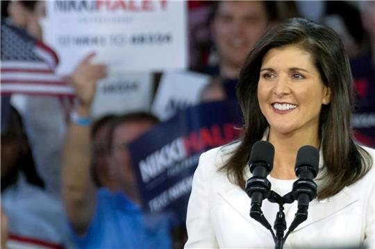 Die erste prominente Republikanerin, die den früheren Präsidenten Donald Trump herausfordert: Nikki Haley, ehemalige Gouverneurin von South Carolina und Botschafterin der Vereinten Nationen.
