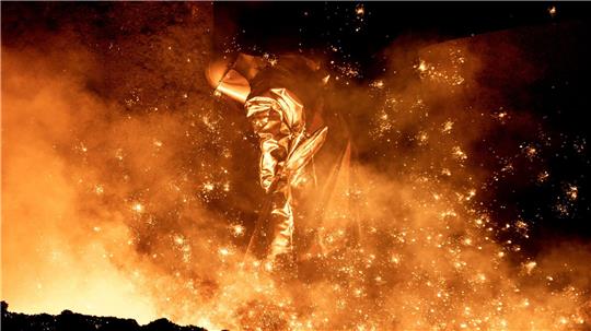 Die europäische Stahlindustrie soll von dem Gesetz profitieren. (Symbolbild)