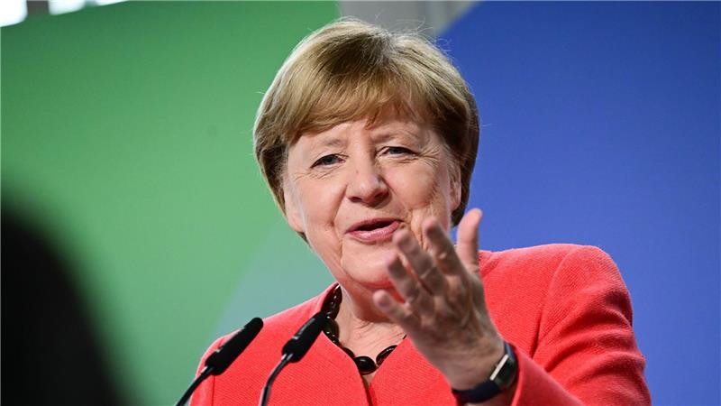 Die frühere Bundeskanzlerin Merkel nimmt die derzeitige Bundesregierung in Schutz. (Archivfoto)
