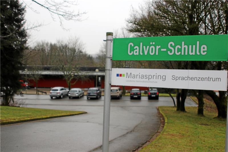 In der Sprachenschule Mariaspring in Clausthal-Zellerfeld läuft der Präsenzunterricht wieder an Die frühere Calvör-Schule beherbergt heute eine Sprachschule.