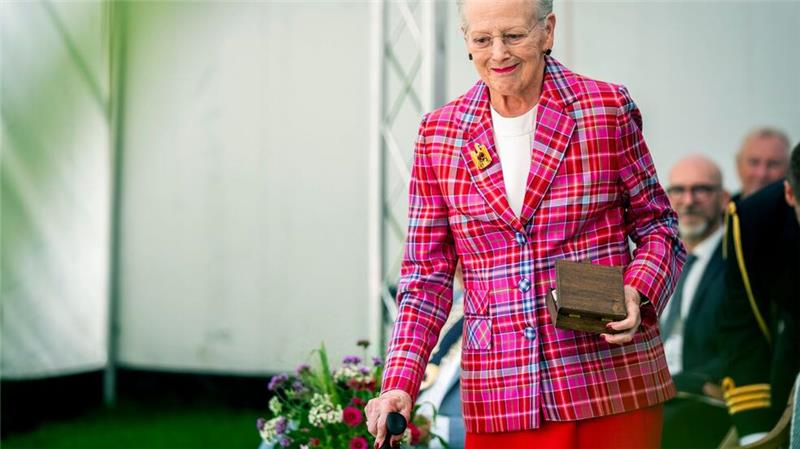 Königin Margrethe nach Sturz aus Krankenhaus entlassen Die frühere Monarchin wird in den kommenden Monaten eine Halskrause tragen müssen. (Archivbild)