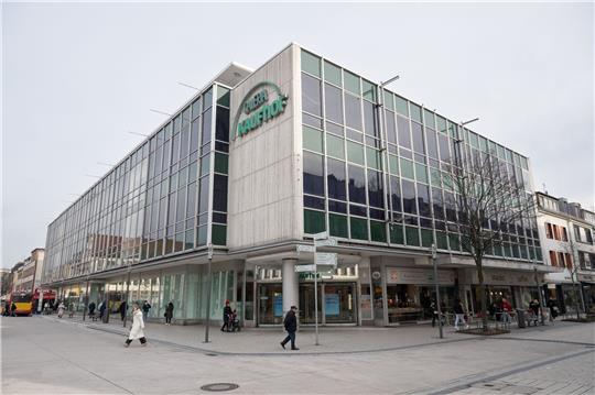 Die geschlossene Galeria-Kaufhof Filiale im hessischen Hanau.