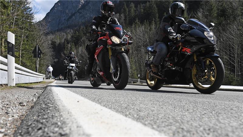 Im Süden gibt es die meisten Motorräder Die höchsten Werte finden sich allerdings nicht an den Alpen.