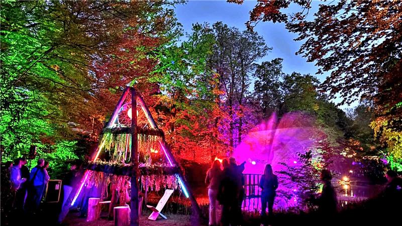 Die illuminierten Wallanlagen in Goslar sind ein Walpurgis-Geheimtipp.