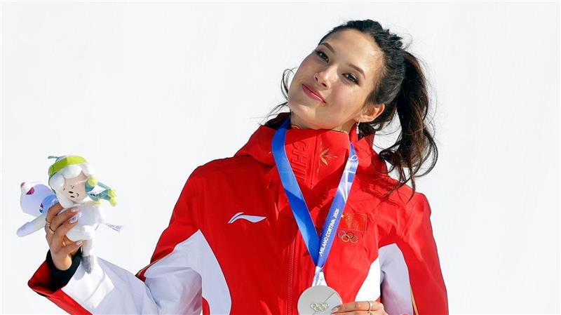 Die in den USA geborene und für China startende Eileen Wu weiß, was Hasskommentare bedeuten.