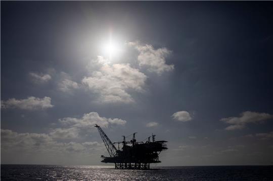 Die israelische Plattform Leviathan zur Förderung von Erdgas im Mittelmeer.