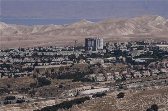 Die israelische Siedlung Maale Adumim im Westjordanland.