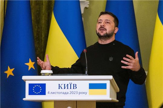 «Die kalten Winternächte des Euromaidan haben Europa für immer verändert»: Wolodymyr Selenskyj.