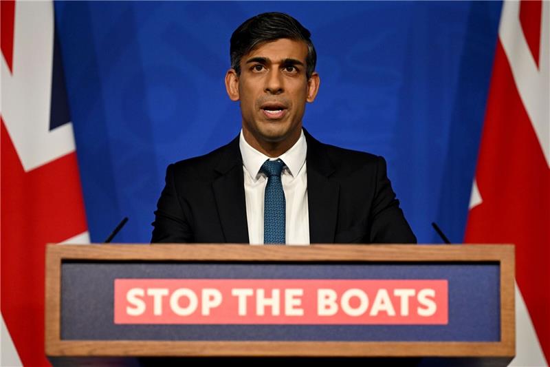 Die konservative Regierung des britischen Premiers Rishi Sunak will Ruanda zum sicheren Drittland erklären.