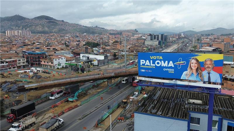 Gewalt und Polarisierung prägen Präsidentenwahl in Kolumbien Die konservative Senatorin Paloma Valencia aus dem Umfeld des früheren Präsidenten Álvaro Uribe gehört zu den Favoriten. (Archivbild)