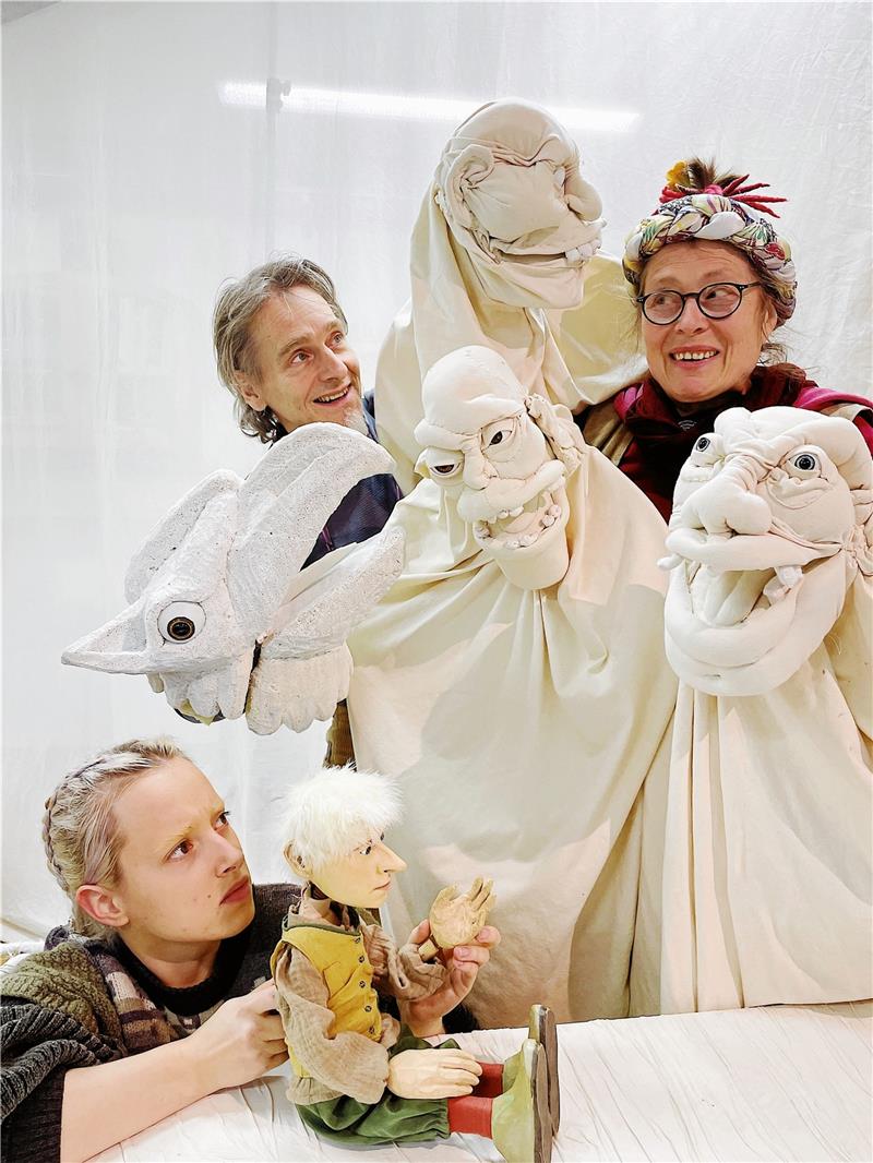 Die letzte Premiere des Theaters der Nacht im alten Jahr gilt dem neuen Stück „Wilde Reise durch die Nacht“ nach dem Roman von Walter Moers. Foto: Theater