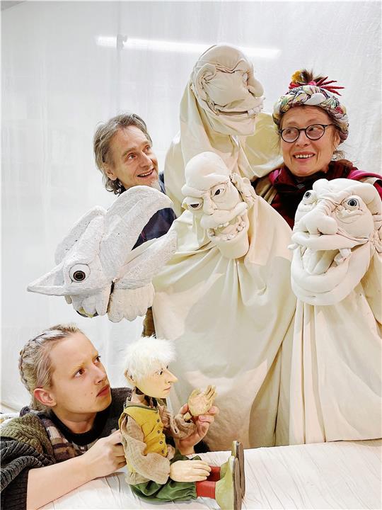 Die letzte Premiere des Theaters der Nacht im alten Jahr gilt dem neuen Stück „Wilde Reise durch die Nacht“ nach dem Roman von Walter Moers. Foto: Theater