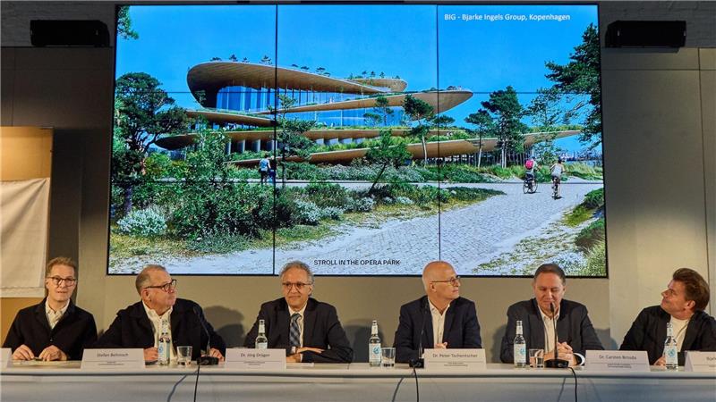 Die neue Oper soll zu allen Seiten offen sein.