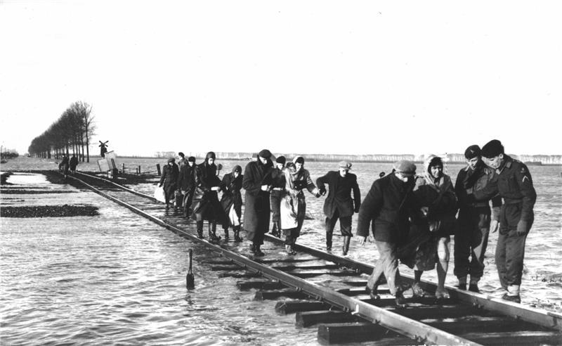 Nordsee-Flut vor 70 Jahren: Start für den Hochwasserschutz Die niederländische Provinz Zeeland wurde überschwemmt - mit schlimmen Folgen für die Bevölkerung.