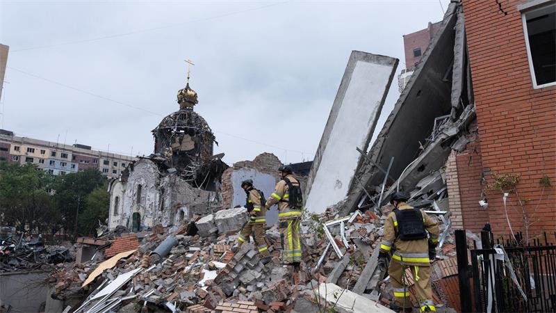 Die ostukrainische Frontstadt Kramatorsk erlebt immer wieder schwere russische Angriffe. (Archivbild)