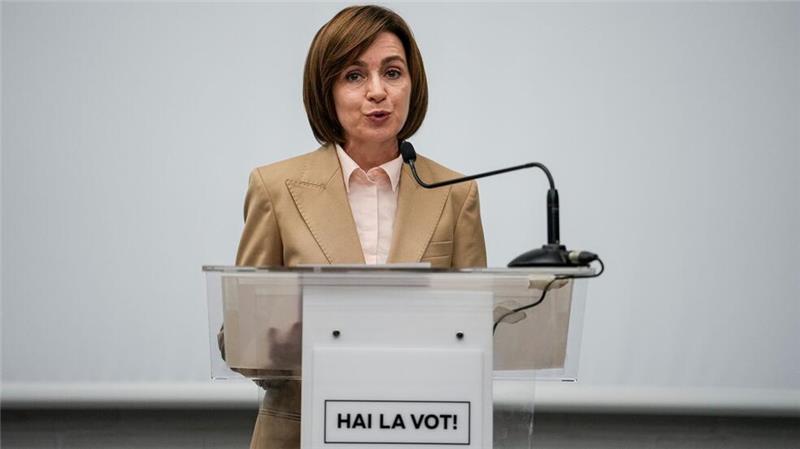 Die prowestliche Präsidentin in Moldau, Maia Sandu, beklagt bei dem Urnengang in ihrem Land beispiellose Wahlmanipulation durch antidemokratische Kräfte.
