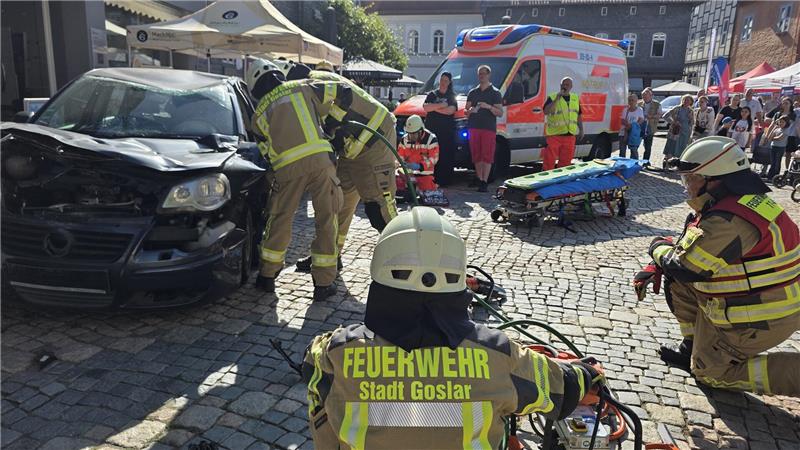 Die realistische Unfalldarstellung kommt beim Publikum besonders gut an.