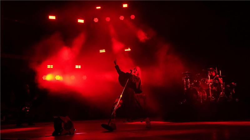 Die schottische Sängerin Shirley Manson von der Band Garbage tritt während des Corona Capital Musikfestivalsin Mexiko-Stadt auf.