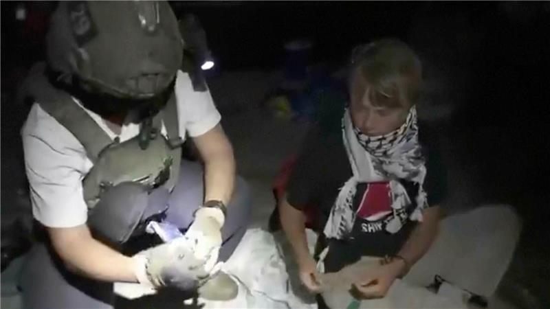 Gaza-Hilfsflotte: Boote von Israel abgefangen Die schwedische Aktivistin Greta Thunberg war eine der ersten Teilnehmerinne der Global Sumud Flotilla, die von israelischen Soldaten auf See festgenommen wurde.