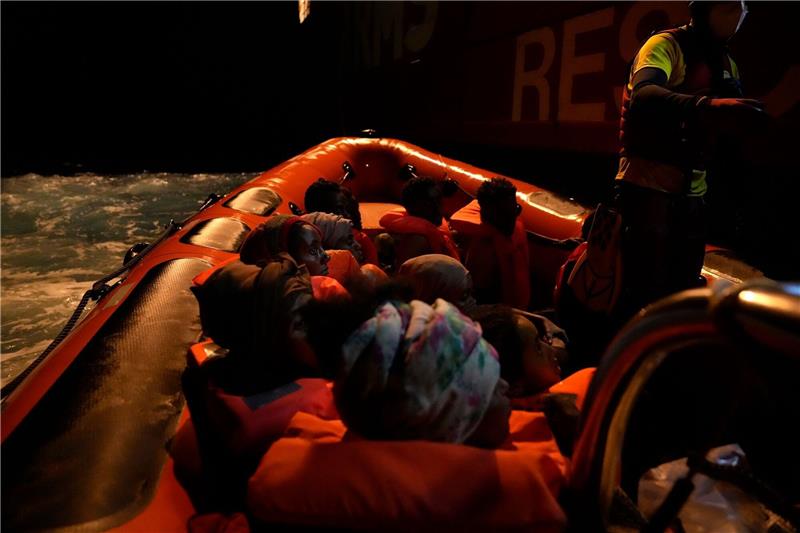 Türkische Küstenwache rettet 81 Migranten aus Seenot Die türkische Küstenwache hat Dutzende Migranten gerettet (Symbolbild).