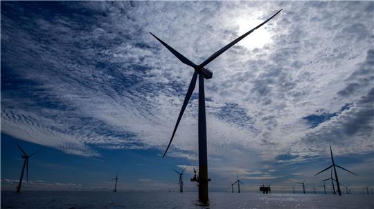 Die versteigerte Offshore-Windfläche umfasst 146 Quadratkilometer. (Symbolbild)