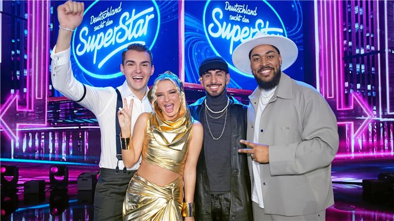 Gewinnt Monika Gajek aus Salzgitter DSDS 2023? Die vier Finalisten der diesjährigen DSDS-Staffel.