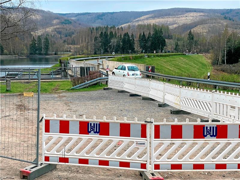 Riefensbeek ist ab Herbst von Osterode abgeschnitten Die vorbereitenden Arbeiten am Söse-Stau gehen jetzt los. Foto: Paetzold