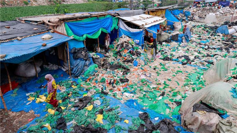 Die wichtigsten gesundheitsschädlichen Auswirkungen des Plastikzyklus sind den Daten zufolge globale Erwärmung und Feinstaub. (Archivbild)