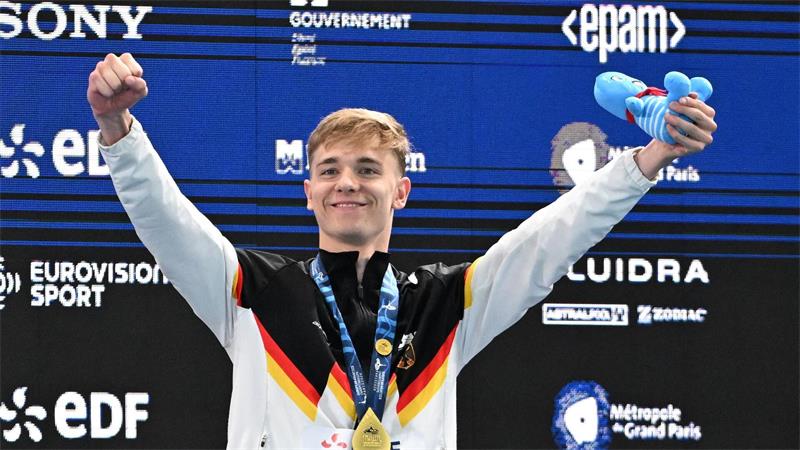 14 Medaillen: EM-Schwimmer um „Superstar“ Liebmann glänzen Diese EM in Paris wird Johannes Liebmann wohl nie vergessen.