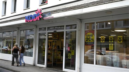Diese Kodi-Filiale in Düsseldorf-Benrath bleibt erhalten.