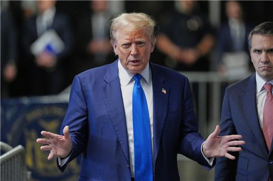 «Diese Leute leiten eine Gestapo-Regierung», soll der ehemalige US-Präsident Donald Trump über Joe Bidens Regierung gesagt haben.