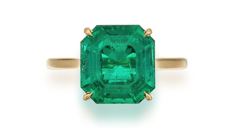 400 Jahre alter Smaragd wird für guten Zweck versteigert Dieser Smaragd hat schon eine lange Reise hinter sich. Beim Auktionshaus Sotheby's soll er nun einen neuen Besitzer finden.
