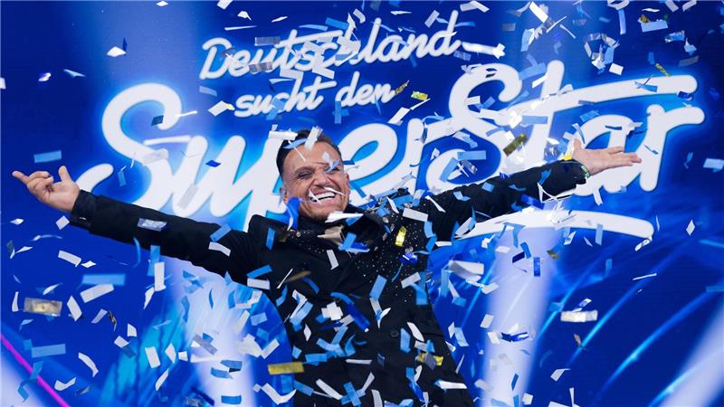 Diesmal im Konfettiregen: Menowin Fröhlich