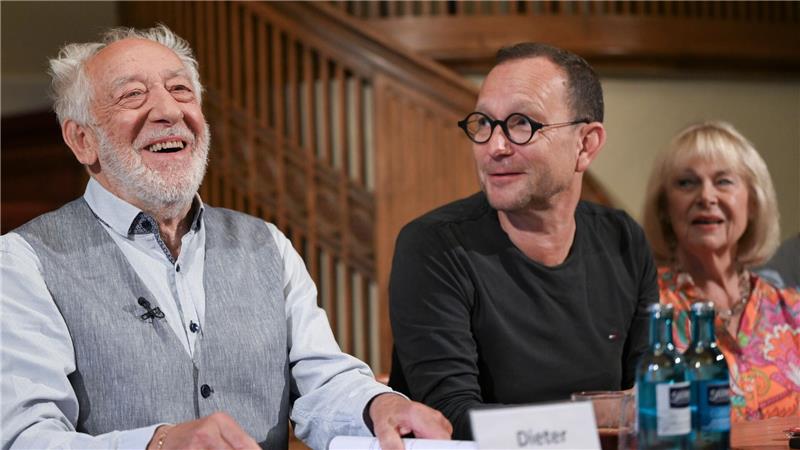 Dieter Hallervorden stellte das Programm seines Schlosspark Theaters in Berlin vor.