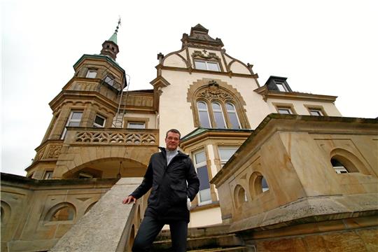 Dirk Felsmann startet mit der Vermarktung des St. Jakobus-Hauses.  Archivfoto: Epping