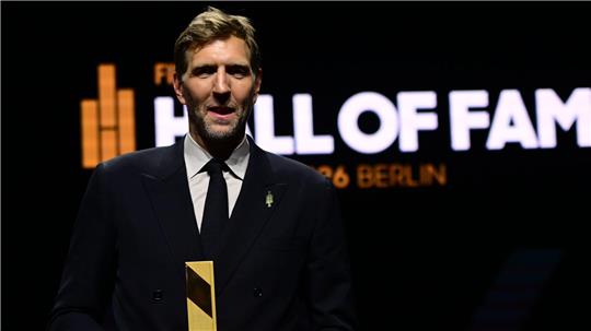 Dirk Nowitzki gehört nun zur Hall of Fame des Weltbasketballs.