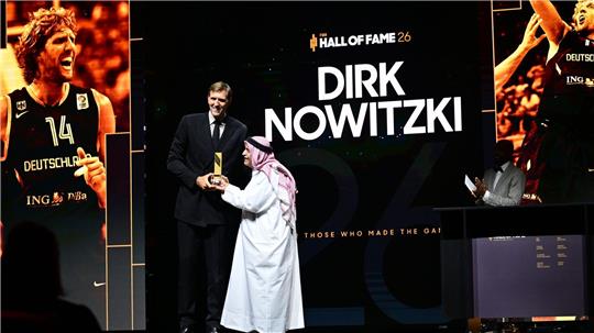 Dirk Nowitzki gehört nun zur Hall of Fame des Basketball-Weltverbandes.