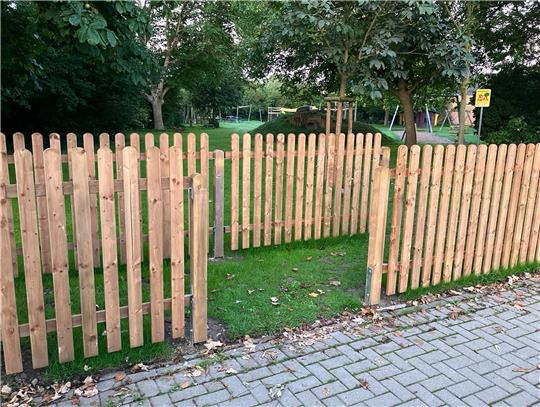 Diskussion gab es über die Zuwegung zum Kinderspielplatz. Foto: Hohaus