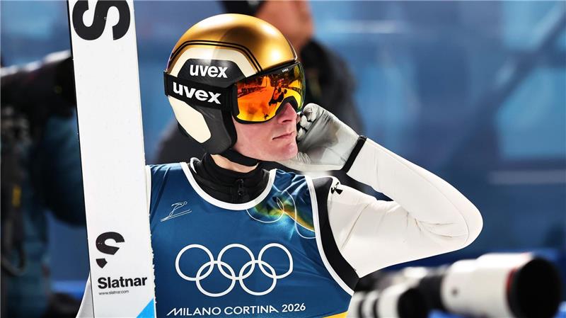 Domen Prevc dominierte diesmal nicht und bleibt ohne Medaille.