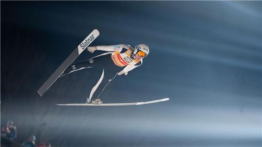 Domen Prevc ist der Sieg bei der Vierschanzentournee kaum noch zu nehmen.