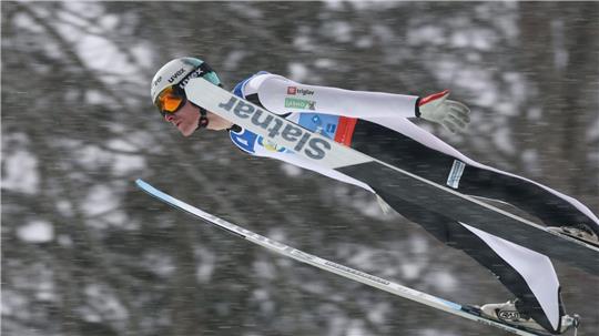 Domen Prevc sorgte bei der Flug-WM für eine kuriose Szene.