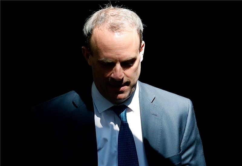 Dominic Raab galt einst als enger Verbündeter von Rishi Sunak.