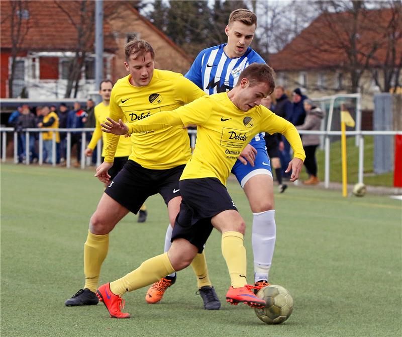 Das erste Kurstadt-Duell seit 15 Jahren Dominik Mittendorf (l.) und Niklas Pannwitz wollen mit dem SV Rammelsberg wieder punkten. Foto: Epping