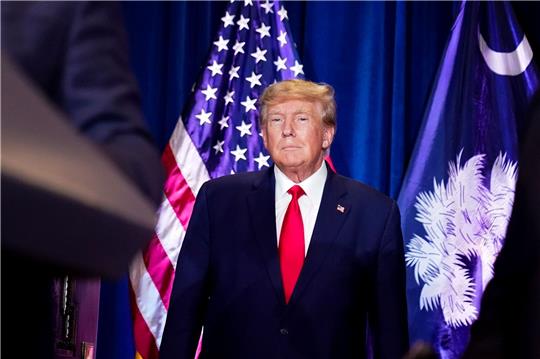 Donald Trump bei einer Wahlkampfveranstaltung in South Carolina.