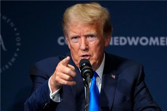 Donald Trump macht seinem Ärger auch auf der Online-Plattform «Truth Social» Luft.