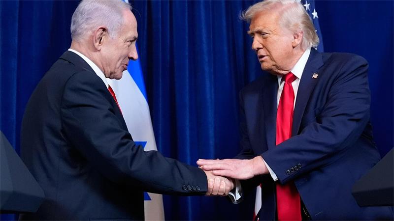 Donald Trump stellt sich dem Szenario einer Festnahme Netajahus in den USA strikt entgegen. (Archivbild)