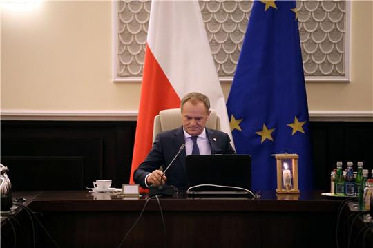 Donald Tusk ist der neue Ministerpräsident von polen. Der Umbau und die inhaltliche Neuausrichtung des öffentlich-rechtlichen Rundfunks zählt zu den Prioritäten seiner Regierung.