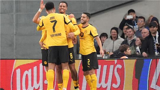 Dortmund jubelt in Kopenhagen.