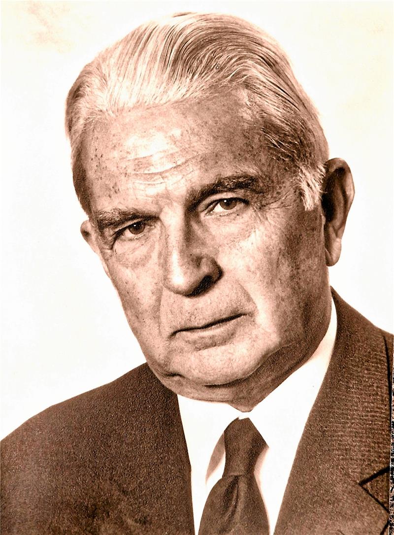 Vor 50 Jahren stirbt Goslars Ehrenbürger Dr. Otto Fricke Dr. Otto Fricke. Foto: Privat