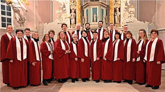 Die St.-Nikolai-Gospel-Singers in ihrer Heimatkirche.